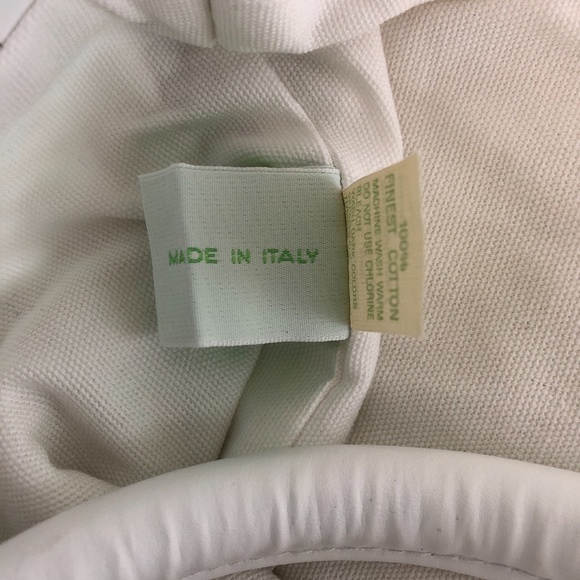 Pratesi Beach Bag &  Matching Pouch NWOT - Picture 10 of 10